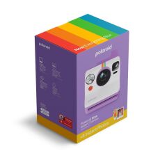 Polaroid Now Gen3 Purple + Color Film Bundle (8 Film)