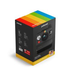 Polaroid Now Gen3 Siyah + Color Film Bundle (8 Film)