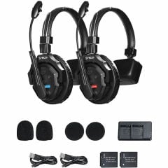 Synco XTalk X2 Kablosuz Intercom Sistemi 2 Kulaklıklı (2.4 GHz)