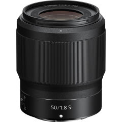 Nikon Nikkor Z 50mm f/1.8 S Lens (3500 TL Geri Ödeme)