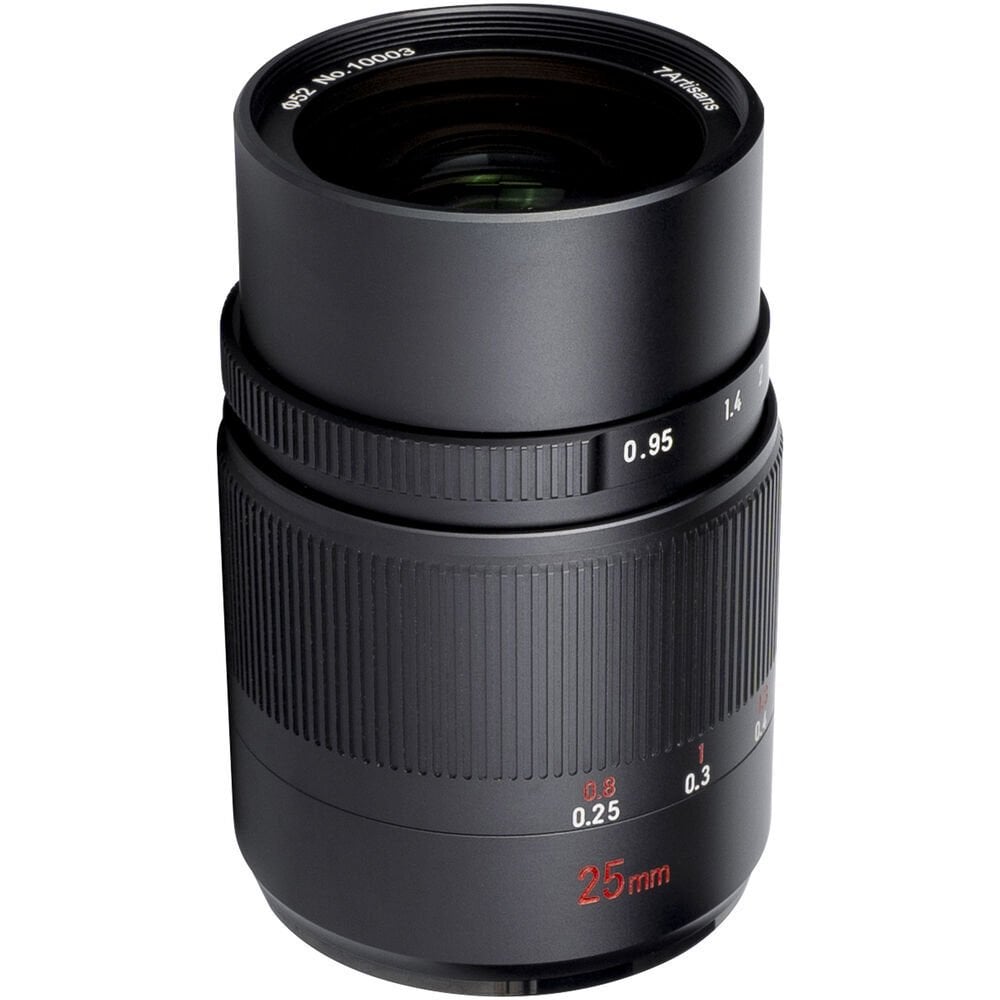 7Artisans MF 25mm f/0.95 APS-C Lens (Fujifilm X)