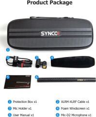 Synco Mic-D2 Hiperkardioid Shotgun Mikrofonu