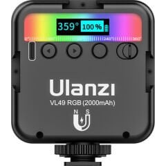 Ulanzi VL49 RGB Mini Led Vlogger Youtuber Işık