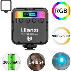 Ulanzi VL49 RGB Mini Led Vlogger Youtuber Işık