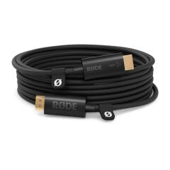 Rode HDMI-10 Premium Fiber-Optic HDMI Kablo 10m Siyah