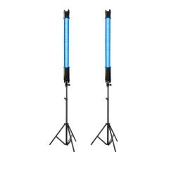 GDX TB-60 RGB İkili Fotoğraf ve Video Tüp Işık Seti