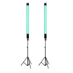 GDX TB-60 RGB İkili Fotoğraf ve Video Tüp Işık Seti