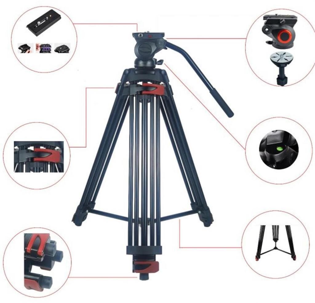 Milica MLK-901BD 195cm Profesyonel Video Tripod