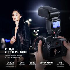 Neewer NW700-S TTL Flaş Speedlite - Sony Uyumlu