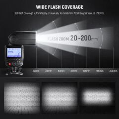 Neewer NW700-S TTL Flaş Speedlite - Sony Uyumlu