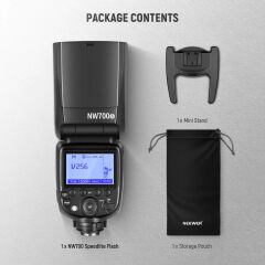 Neewer NW700-C TTL Flaş Speedlite - Canon Uyumlu