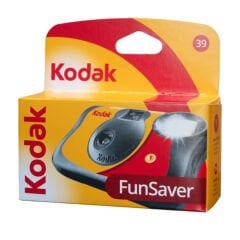Kodak FunSaver 39 Pozluk Tek Kullanımlık Flaşlı Fotoğraf Makinesi