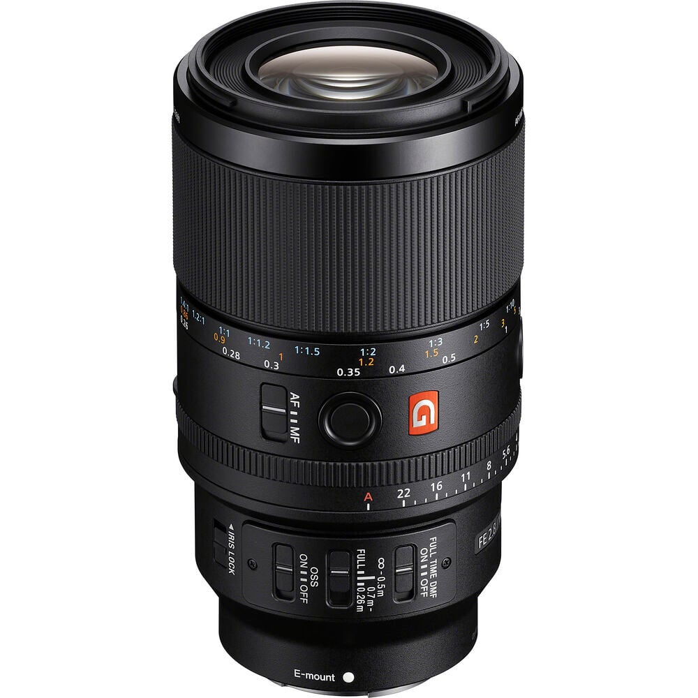 Sony FE 100mm f/2.8 Macro GM OSS Lens