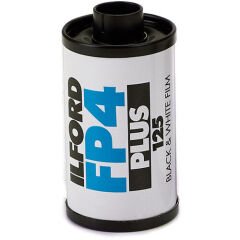 Ilford FP4 Plus 125 36 Pozluk Siyah Beyaz Negatif Film (SKT: 07-2025)