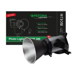 Patona 4282 Premium Photo Light COB-300 APRC with App Control