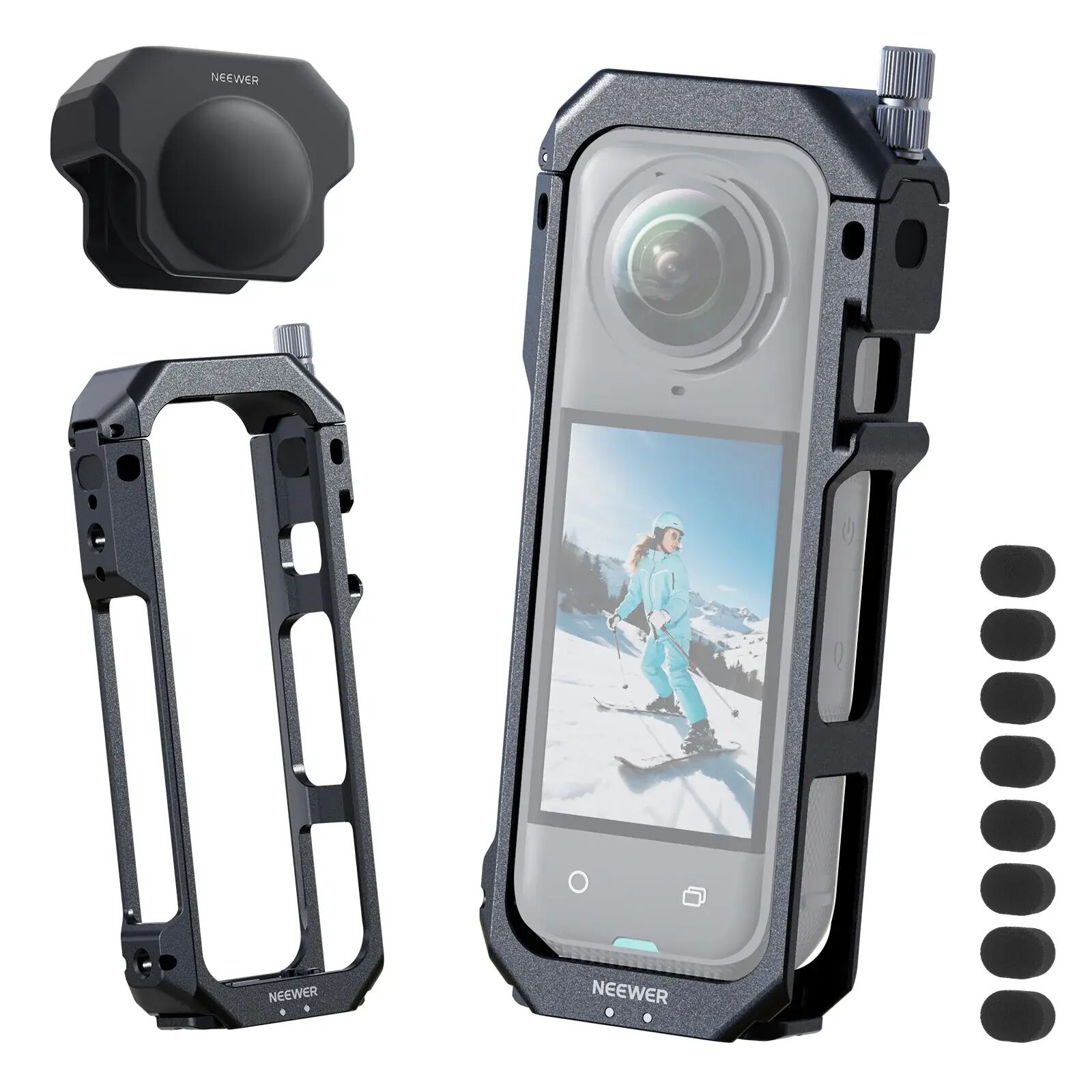 Neewer AC033 Insta360 X5 için Kamera Kafesi