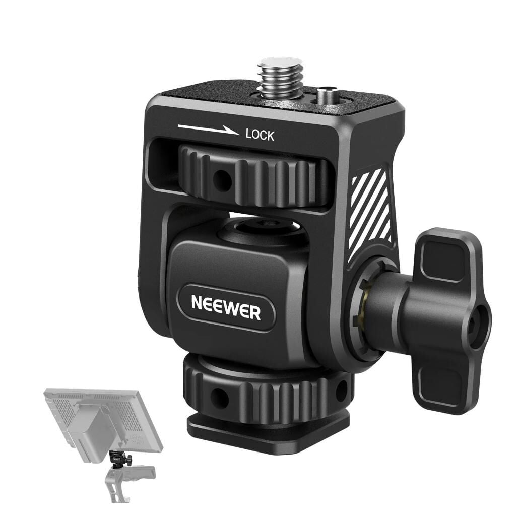 Neewer MA019 Cold Shoe Monitör Bağlantısı