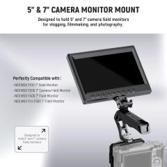 Neewer MA019 Cold Shoe Monitör Bağlantısı