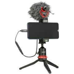 Boya BY-K9 3.5mm TRRS / USB Type-C Mikrofon Adaptörü