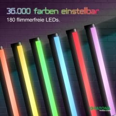 Patona 4291 Premium Led RGB Tube Photo/Video Light Led Dynamic 21