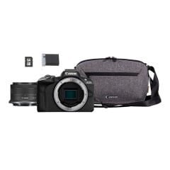 Canon EOS R50 18-45mm + Çanta + 64GB Travel Kit