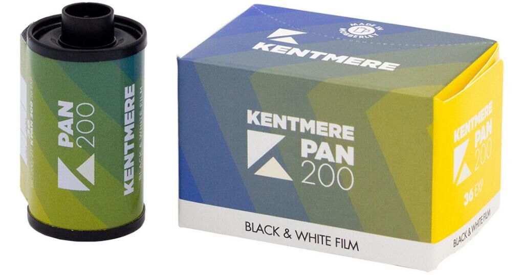 Kentmere Pan 200 36 Pozluk Siyah Beyaz Negatif Film