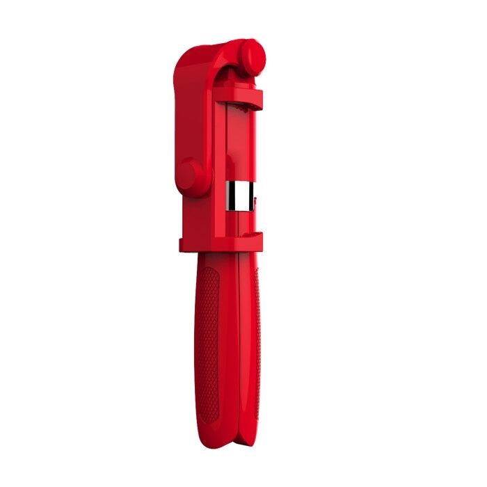 Camten S-730 Telefon İçin Bluetooth Kumandalı Mono Tripod (Kırmızı)