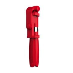 Camten S-730 Telefon İçin Bluetooth Kumandalı Mono Tripod (Kırmızı)