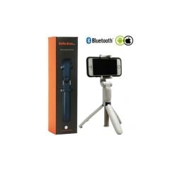 Camten S-730 Telefon İçin Bluetooth Kumandalı Mono Tripod (Beyaz)