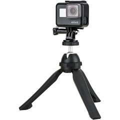JJC TP-MT1K Hero Aksiyon Kamera ve Telefon Adaptörlü Mini Tripod