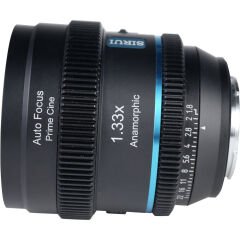 Sirui 20mm T1.8 1.33x S35 AF Anamorphic Lens (Sony E, Blue Flares)