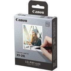 Canon XS-20L Renkli Mürekkep/Etiket Seti (20 Baskılık)