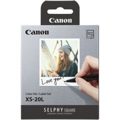 Canon XS-20L Renkli Mürekkep/Etiket Seti (20 Baskılık)