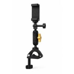 Camten CLP-16 Motosiklet & Bisiklet Gidon Kamera ve Telefon Kelepçesi