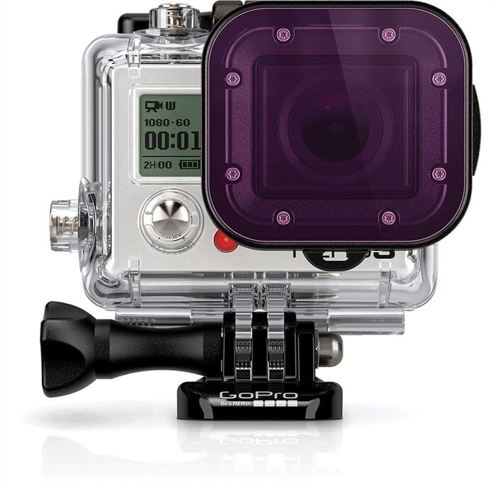 Gopro Dalış Filtresi Magenta (60 Metre Kamera Kutusu İçin)