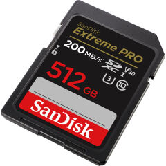 Sandisk 512GB SDXC Extreme Pro 200MB/s Hafıza Kartı