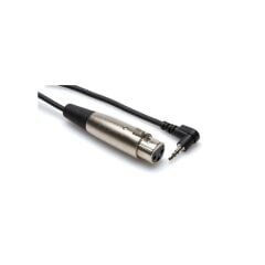Hosa XVS-101F XLR Dişi - 3.5mm TRS Erkek Mikrofon Kablosu 30cm