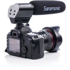 Saramonic Vmic Pro Super Directional Kulaklık Çıkışlı Shotgun Mikrofon