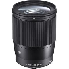 Sigma 16mm f/1.4 DC DN Contemporary Lens (Sony E) - Sigma Hatıra Bezi Hediyeli