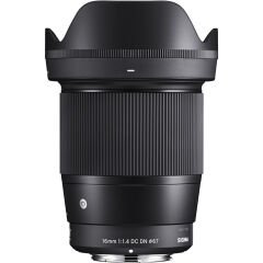 Sigma 16mm f/1.4 DC DN Contemporary Lens (Sony E) - Sigma Hatıra Bezi Hediyeli