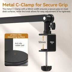 Ulanzi TM01 Boom Arm Mikrofon Masa Standı