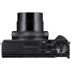 Canon PowerShot G7 X Mark III Fotoğraf Makinesi (Siyah)