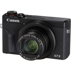 Canon PowerShot G7 X Mark III Fotoğraf Makinesi (Siyah)