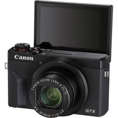 Canon PowerShot G7 X Mark III Fotoğraf Makinesi (Siyah)