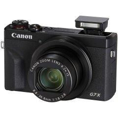 Canon PowerShot G7 X Mark III Fotoğraf Makinesi (Siyah)