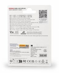 Kodak 128GB UHS-I U3 V30 A1 SDXC Kart
