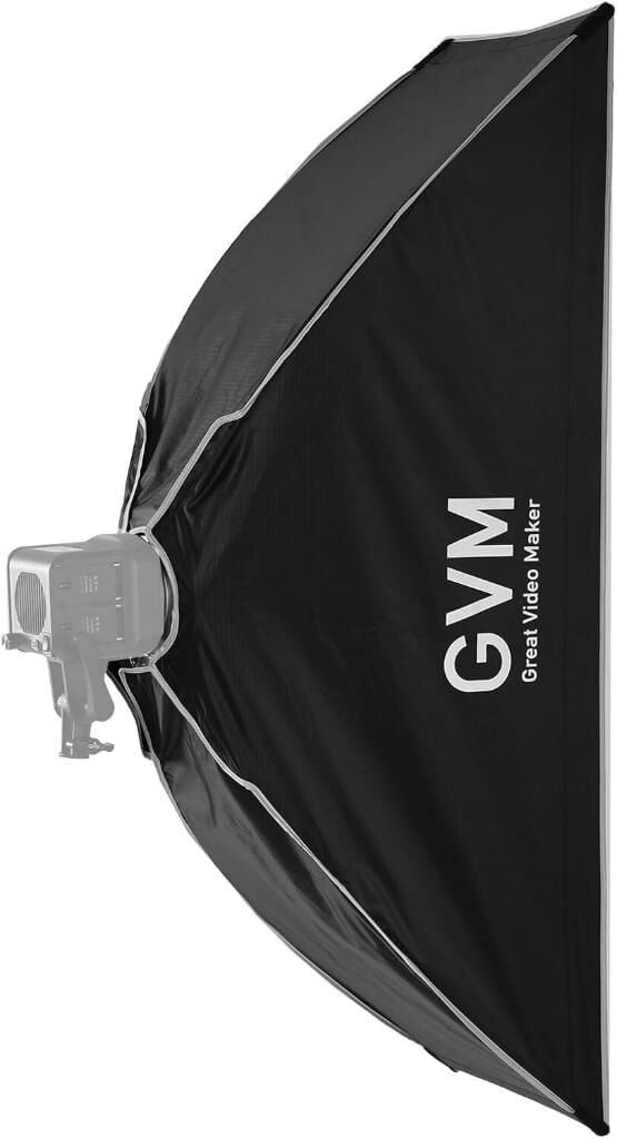 GVM 60x90CM Kolay Kurulum Gridli Softbox