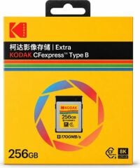 Kodak 256GB Cf Express Type-B 2.0 Extra Kart (1700MB/S - 1650MB/S)