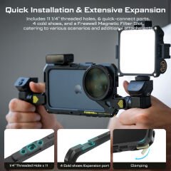 Freewell Genius Rig Cage (iPhone 16 Pro Max)