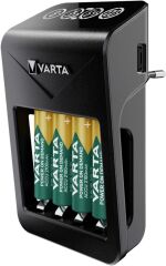Varta LCD Plug Charger+ & 4x 2100mAh Şarjlı Pil